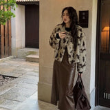 Litlookz Studio Leopard Faux Fur Jacket, view 3