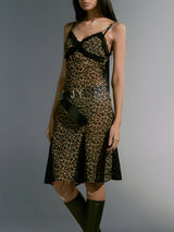 Litlookz Studio Leopard Midi Dress, view 4