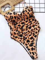 Litlookz Studio Leopard One Piece Swimsuit, view 5