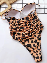 Litlookz Studio Leopard One Piece Swimsuit, view 6