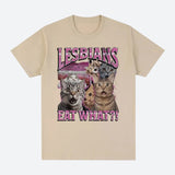 Litlookz Studio Lesbians Eat What Tee, view 4