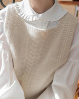 Litlookz Studio Light Academia Classic Sweater Vest, view 3