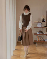 Litlookz Studio Light Academia Classic Sweater Vest, view 5