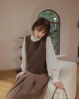 Litlookz Studio Light Academia Classic Sweater Vest, view 6
