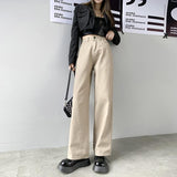Litlookz Studio Light Academia High Waist Denim Pants, view 5