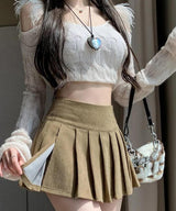 Litlookz Studio Light Academia Mini Skort, view 2