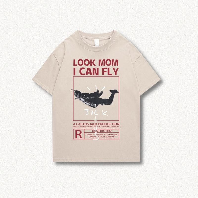 Litlookz Studio Look Mom I Can Fly Tee