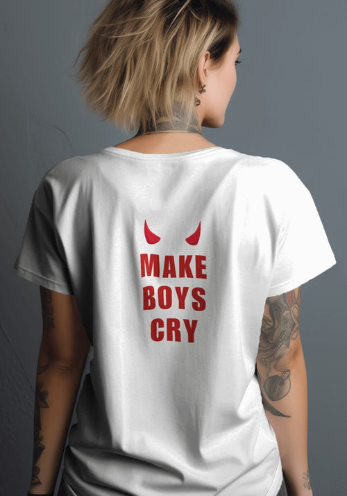 Litlookz Studio Make Boys Cry Tee