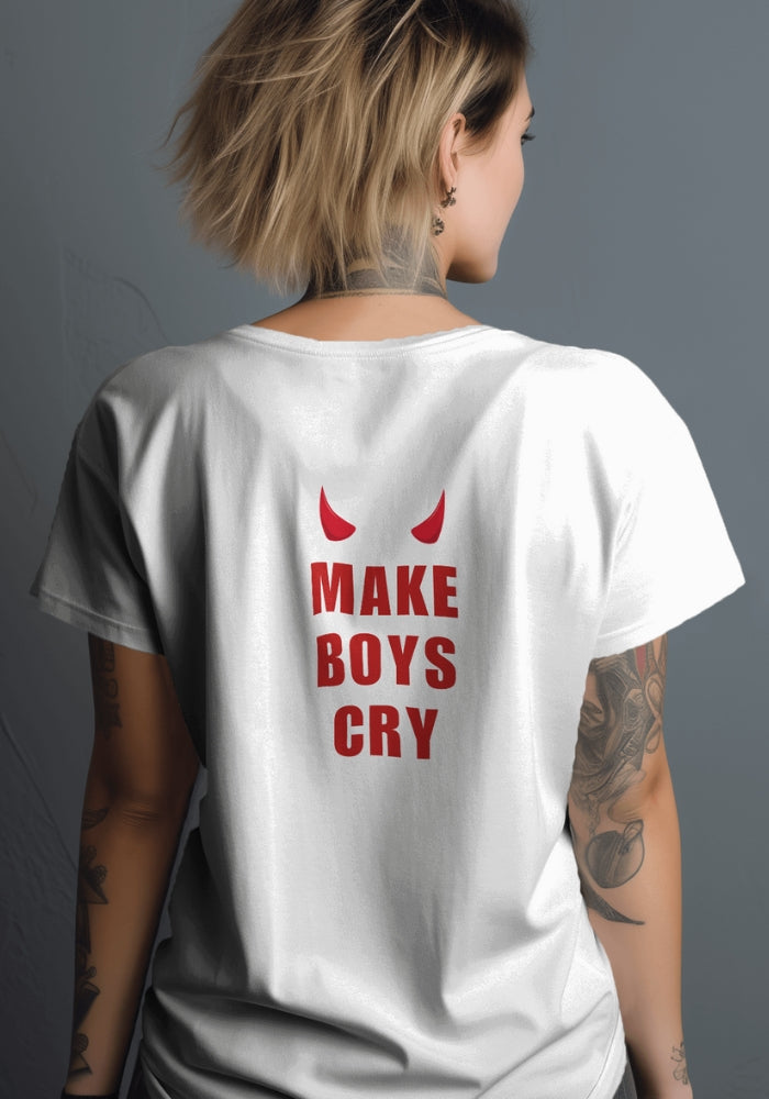 Litlookz Studio Make Boys Cry Tee