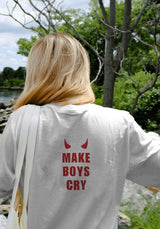Litlookz Studio Make Boys Cry Tee, view 2