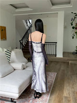Litlookz Studio Marble Maxi Dress, view 2
