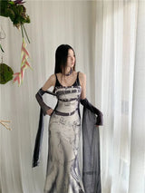 Litlookz Studio Marble Maxi Dress, view 3