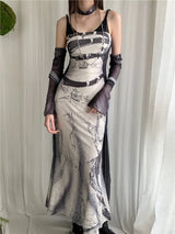 Litlookz Studio Marble Maxi Dress, view 5