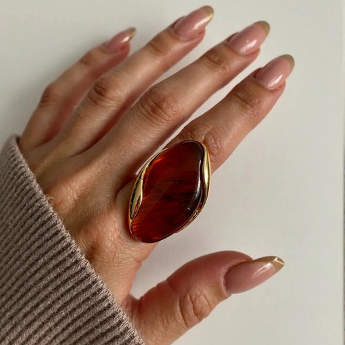 Litlookz Studio Marble Stone Ring