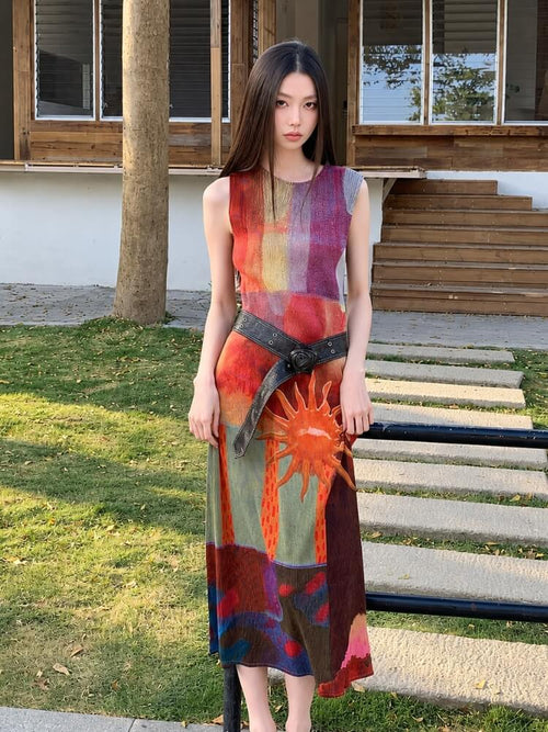 Litlookz Studio Marrakech Sun Maxi Dress