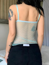 Litlookz Studio Mermaid Sheer Mesh Top, view 3