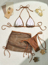 Litlookz Studio Mesh Skirt Bikini Set, view 2