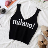 Litlookz Studio Milano Knitted Tank Top, view 2