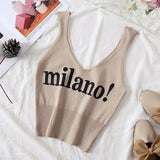 Litlookz Studio Milano Knitted Tank Top, view 4