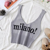 Litlookz Studio Milano Knitted Tank Top, view 5