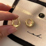 Litlookz Studio Minimal Hoop Earrings, view 4
