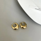 Litlookz Studio Minimal Round Earrings, view 2