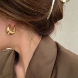 Litlookz Studio Minimal Round Earrings, view 3
