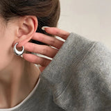 Litlookz Studio Minimal Round Earrings, view 4