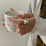 Litlookz Studio Minimalist Round Ring, view 2