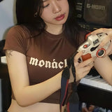 Litlookz Studio Monaclub Crop Top, view 4