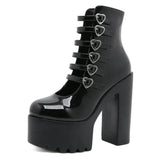 Litlookz Studio Multi Strap Platform Heels, view 4