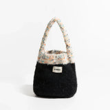 Litlookz Studio Multicolor Knitted Bucket Bag, view 2