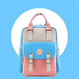 Litlookz Studio Multicolor Pastel School Backpack, view 2