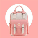 Litlookz Studio Multicolor Pastel School Backpack, view 3