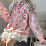 Litlookz Studio My Melody Buttoned Pink Cardigan, view 3