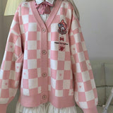 Litlookz Studio My Melody Buttoned Pink Cardigan, view 4