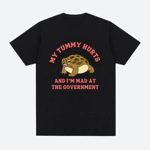 Litlookz Studio My Tummy Hurts Tee