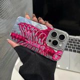Litlookz Studio Neon Skeleton Silver Phone Case, view 2