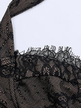 Litlookz Studio Noir Sheer Corset Top, view 4