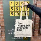 Litlookz Studio Notting Hill Canvas Tote Bag, view 3