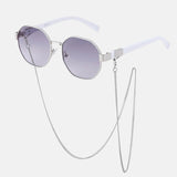 Litlookz Studio Octagonal Chain Sunglasses, view 4