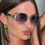 Litlookz Studio Octagonal Chain Sunglasses, view 5