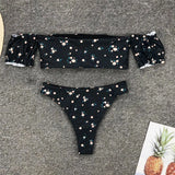Litlookz Studio Off-Shoulder Bikini Set, view 6