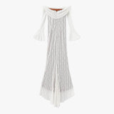 Litlookz Studio Off-Shoulder Lace Maxi Dress, view 4