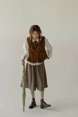 Litlookz Studio Old Money Corduroy Vest, view 5