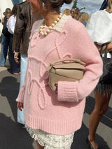 Litlookz Studio Old Money Knitted Sweater, view 2