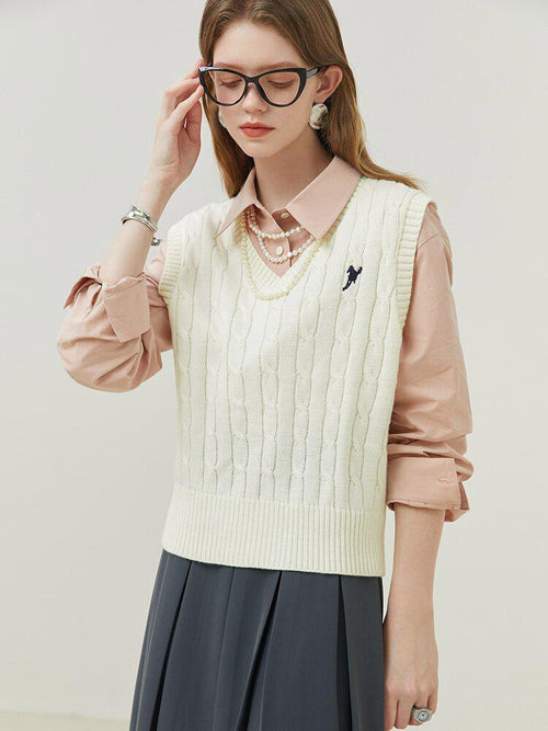 Litlookz Studio Old Money Sweater Vest