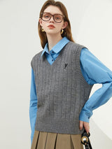Litlookz Studio Old Money Sweater Vest, view 4
