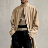 Litlookz Studio Open Front High Neck Jacket, view 2