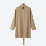 Litlookz Studio Open Front High Neck Jacket, view 4